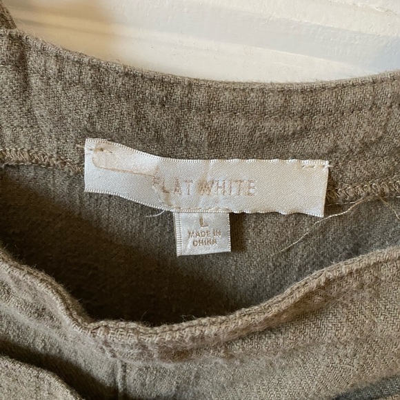 🌻Linen Blend Casual Olive Green Overalls - Picture 4 of 11